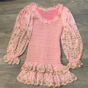 Loveshackfancy dress in xs. Never worn outside. Flawless.